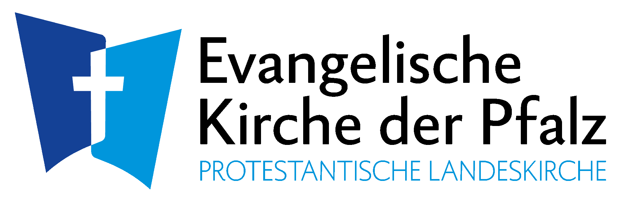Logo der Ev. Kirche der Pfalz auf der Seite der Prot. Kirchengemeinde Limburgerhof - Link zur Startseite